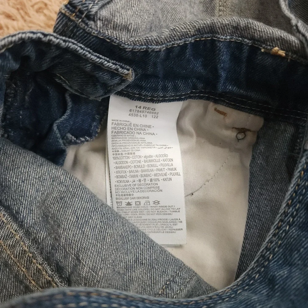 Levi's Overalls Shortall Girls 14‎ Reg